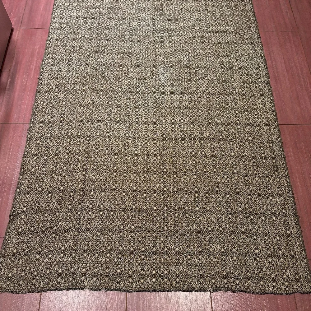 Vintage mirrored throw/blanket/table runner